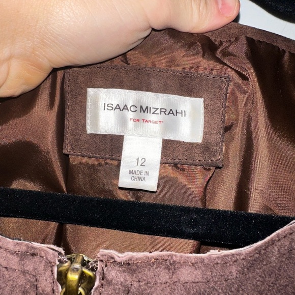 Isaac Mizrahi x Target Suede Shift Dress Size 12 - Picture 2 of 3